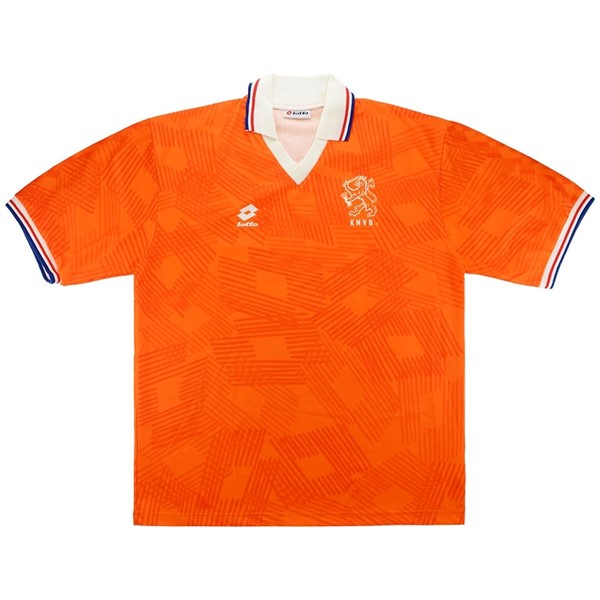 Camiseta Países Bajos Primera Retro 1991 1992 Naranja