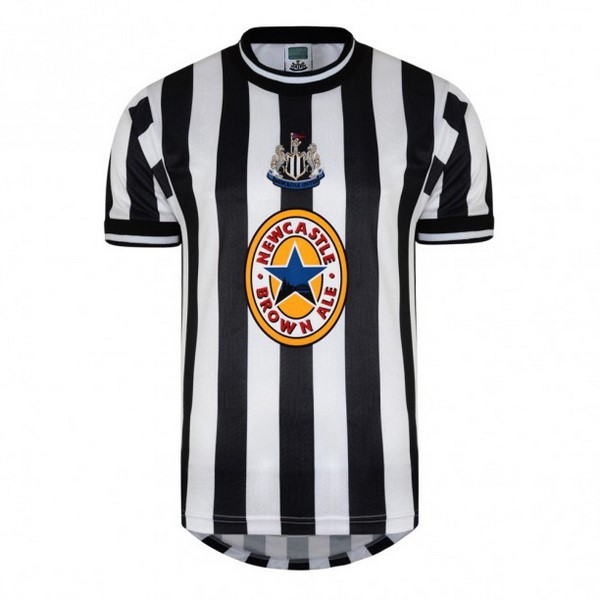 Camiseta Newcastle United Primera Retro 1997 1998 Negro Blanco