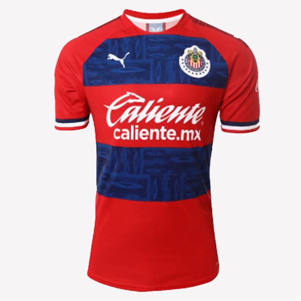 Tailandia Camiseta CD Guadalajara Primera Mujer 2019-2020 Rojo Azul