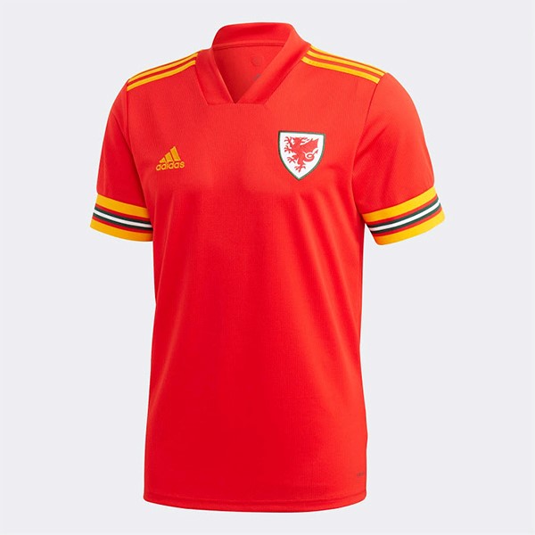Camiseta Gales Primera 2020 Rojo