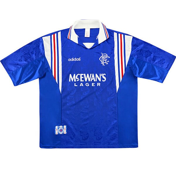 Tailandia Camiseta Rangers Primera Retro 1996 1997 Azul