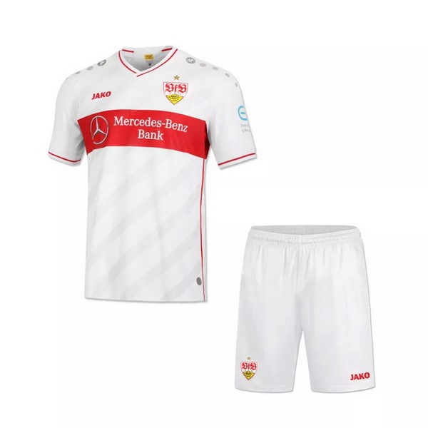 Camiseta Stuttgart Primera Niños 2020-2021 Blanco