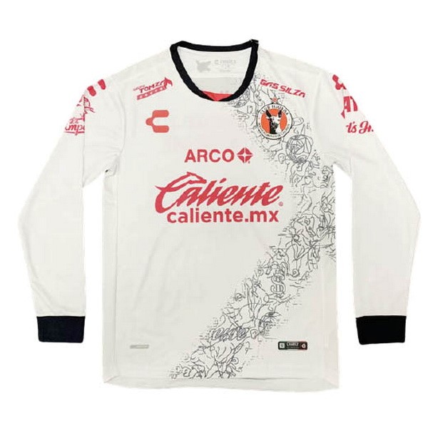Camiseta Tijuana Segunda ML 2020-2021 Blanco