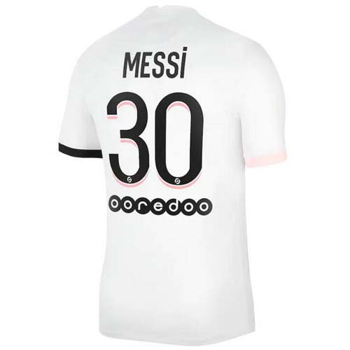 Camiseta Paris Saint Germain NO.30 Messi Away 2021-2022