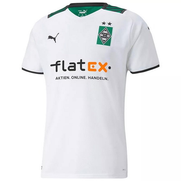 Tailandia Camiseta Borussia Mönchengladbach Primera 2021-2022 Blanco