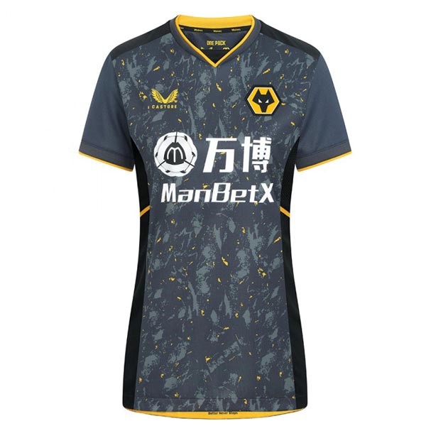 Camiseta Wolves Segunda Mujer 2021-2022