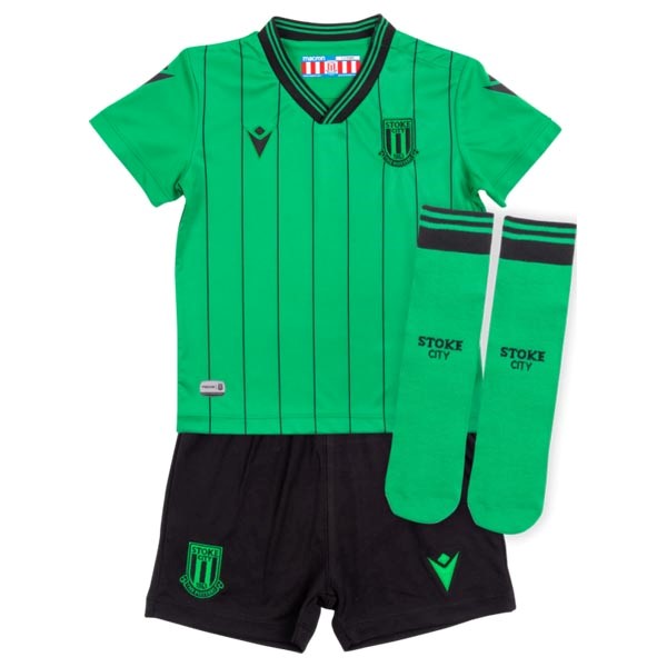 Camiseta Stoke City Segunda Niño 2021-2022