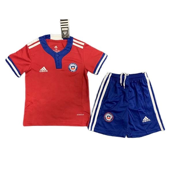 Camiseta Chile Primera Niño 2022 Rojo