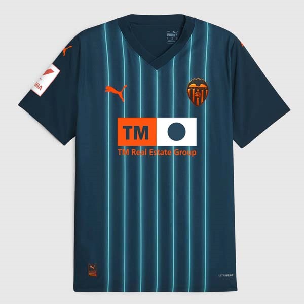 Tailandia Camiseta Valencia Segunda 2023-2024