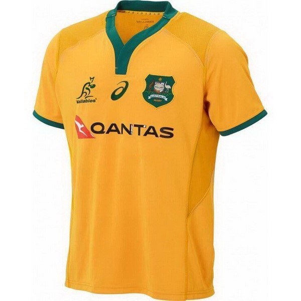 Camiseta Rugby Australia Primera 2018 Amarillo