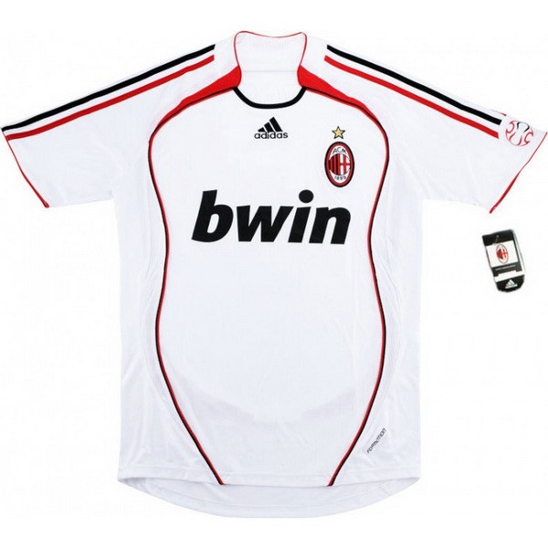 Camiseta AC Milan Segunda Retro 2006 2007 Blanco