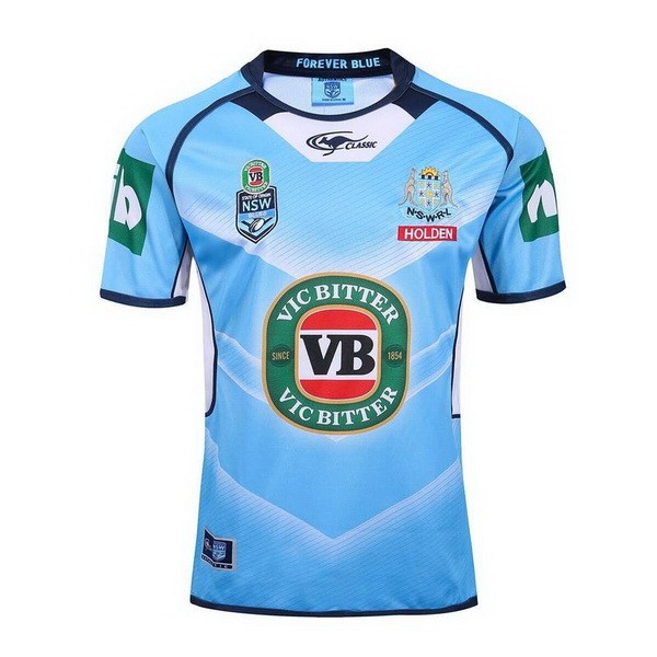 Camiseta Rugby NSW Blues Classic Primera 2017 2018 Azul